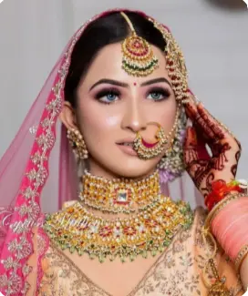 Airbrush Bridal Makeup | Flawless Wedding Finish at Kritika Ladies Parlour Patna